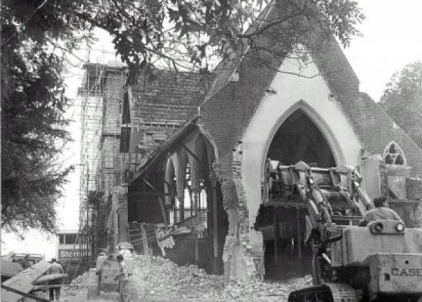 Tunbridge Wells - Emmanuel Church Demolition