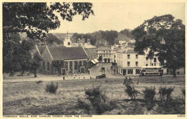 Tunbridge Wells - King Charles the Martyr Church from Common