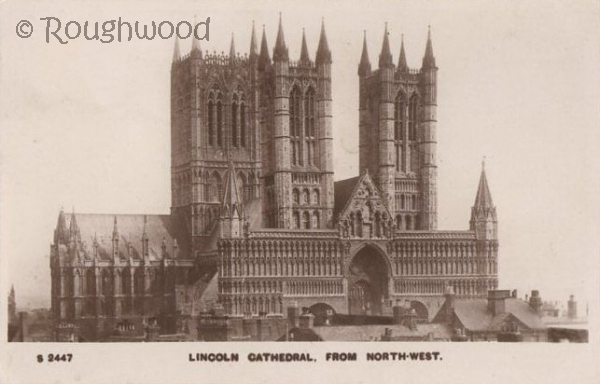 Lincoln - Lincoln Cathedral (From North West)