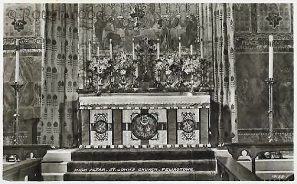 Image of Felixstowe - St John the Baptist Church (Altar)