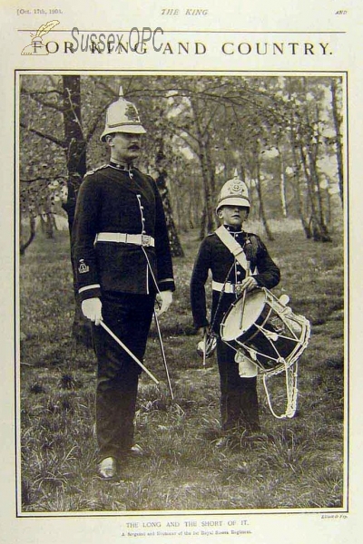 1st Royal Sussex Regiment - 'The Long and the Short of it' 