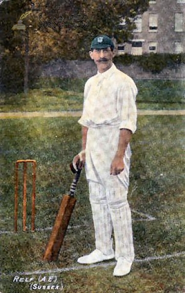 Image of Sussex Cricketer - A E Relf