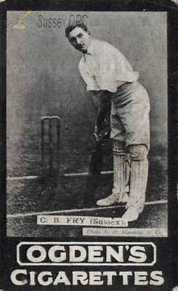 Image of Sussex Cricketer - C B Fry