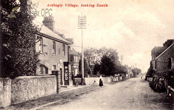 Image of Ardingly - The village looking south