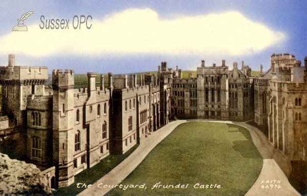 Image of Arundel - The Castle - Courtyard