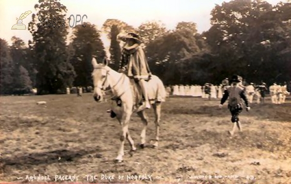 Arundel - Pageant, 1923 (Duke of Norfolk)