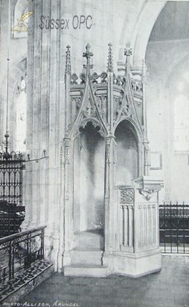 Arundel - St Nicholas (Pulpit)