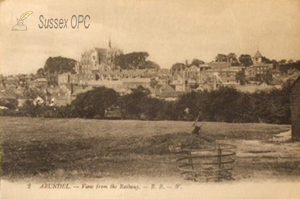 Arundel - View from the Railway