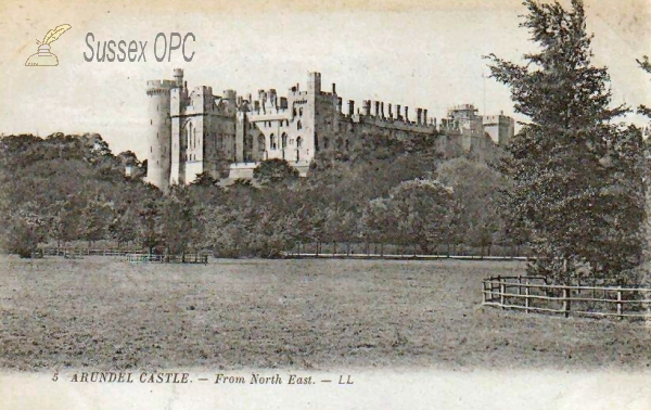 Arundel - Castle (from north east)