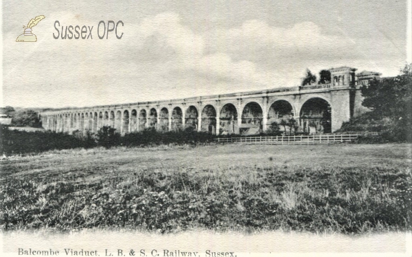 Image of Balcombe - Railway Viaduct (Caption variant)