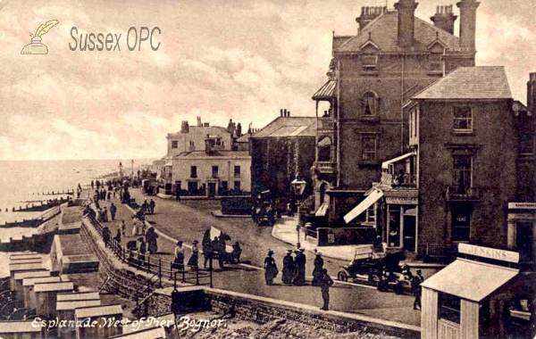 Image of Bognor - Esplanade west of pier