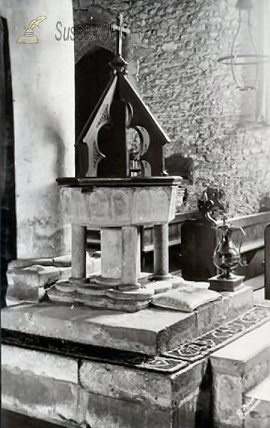 Bosham - Holy Trinity Church (Font)
