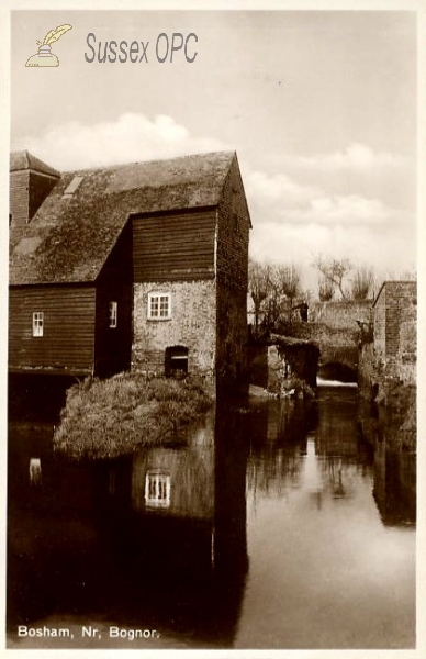 Image of Bosham - The old mill at high water