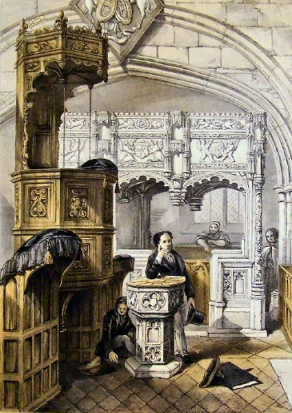 Image of Boxgrove - Priory Church Pulpit