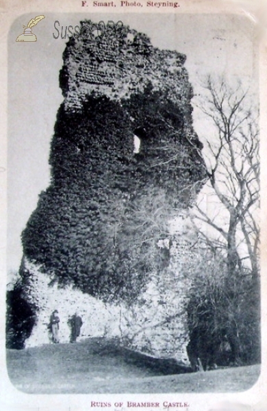 Image of Bramber - Bramber Castle Ruins