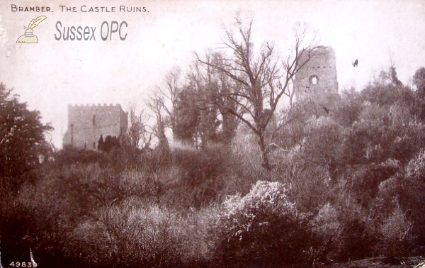 Image of Bramber - Bramber Castle Ruins