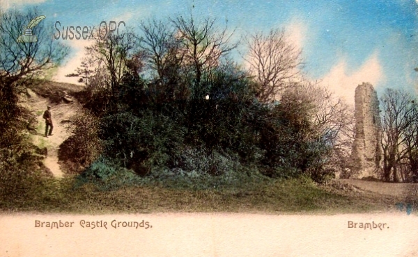 Image of Bramber - Bramber Castle Ruins