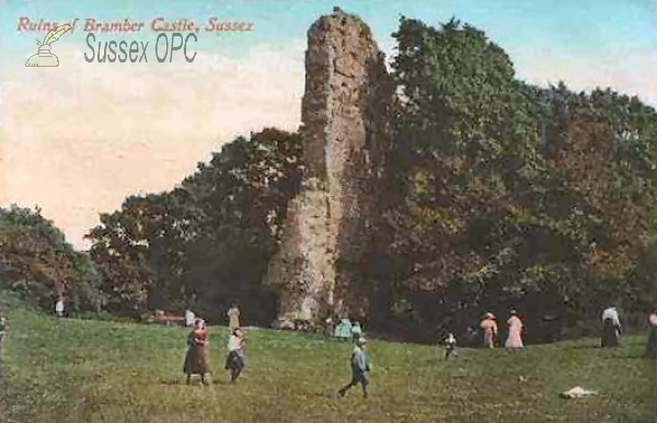 Image of Bramber - Castle Ruins