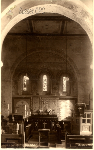 Image of Bramber - St Nicholas' Church (interior)