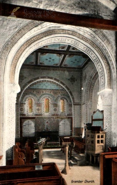 Image of Bramber - St Nicholas' Church (interior)
