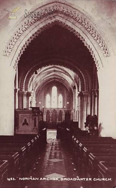 Image of Broadwater - St Mary's Church (Norman Arches)