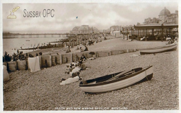 Image of Worthing - Beach & New Marine Pavilion