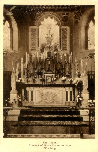 Worthing - Notre Dame de Sion Convent Chapel (Interior)