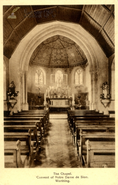 Image of Worthing - Notre Dame de Sion Convent Chapel (Interior)