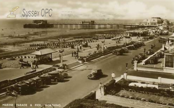 Image of Worthing - Marine Parade & Pier
