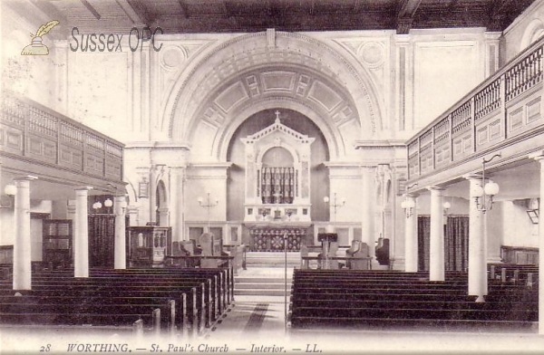 Worthing - St Paul (Interior)