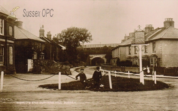 Image of Burgess Hill - World's End (Watermill Inn)