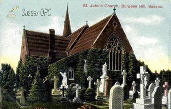 Image of Burgess Hill - St John's Church