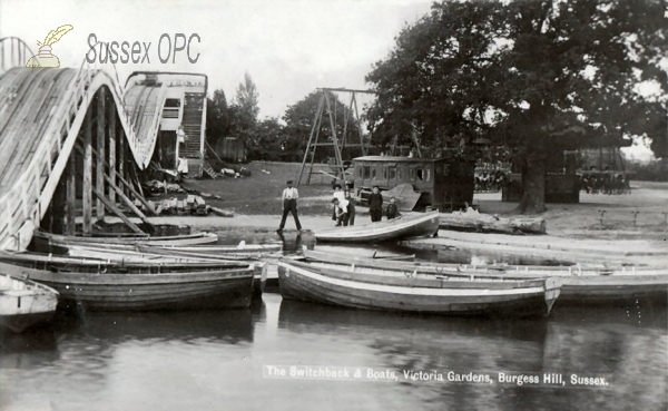 Image of Burgess Hill - Victoria Gardens (Switchback & Boats)