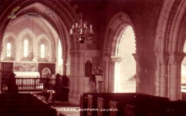 Image of Burpham - St Mary's Church (interior)