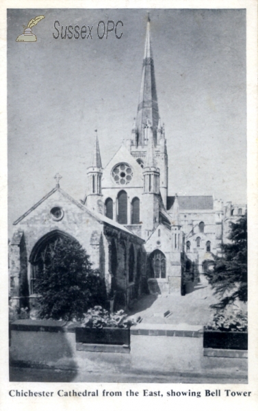 Chichester - The Cathedral, view form the east