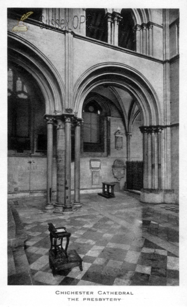 Chichester - The Cathedral, the presbytery