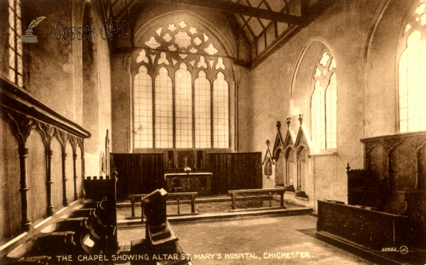 Image of Chichester - St Mary's Hospital (Chapel interior)