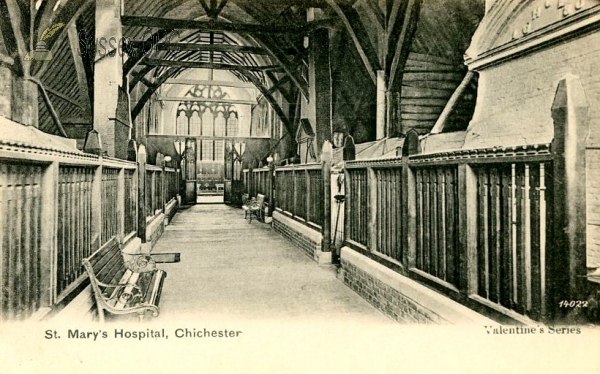 Image of Chichester - St Mary's Hospital (Chapel interior)