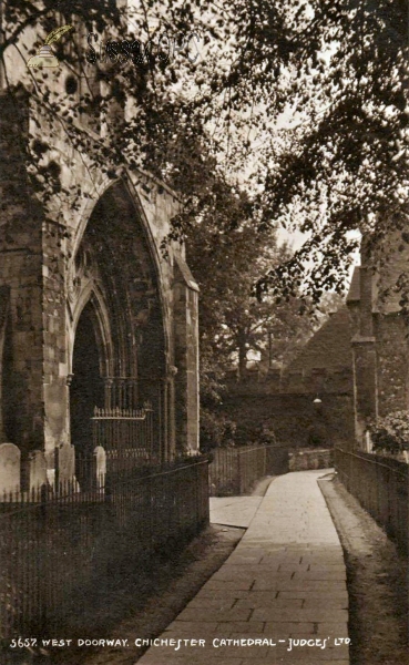 Image of Chichester - Cathedral (West door)