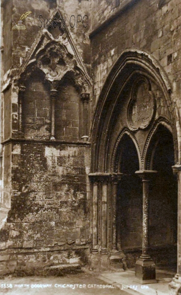 Chichester - Cathedral (North door)