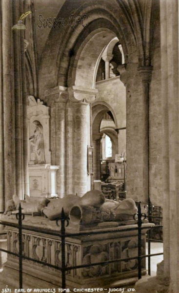 Image of Chichester - Cathedral (Earl of Arundel's tomb)