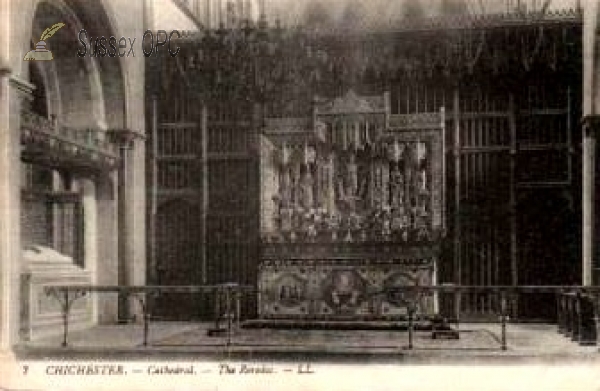 Chichester - Chichester Cathedral (The Reredos)