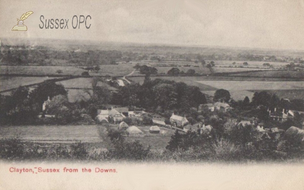 Image of Clayton - Viewed from the Downs