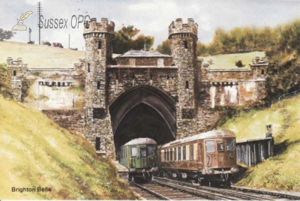 Image of Clayton - Brighton Belle & Tunnel Portal