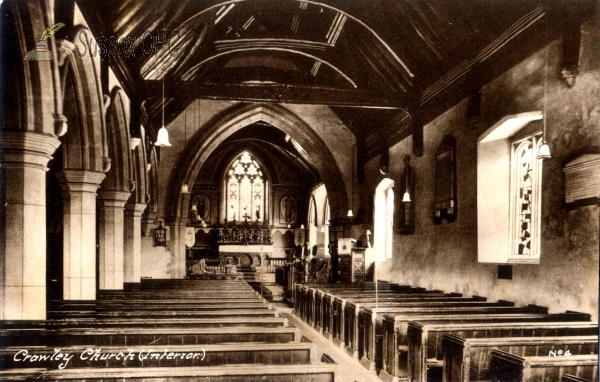 Crawley - St John the Baptist Church (Interior)