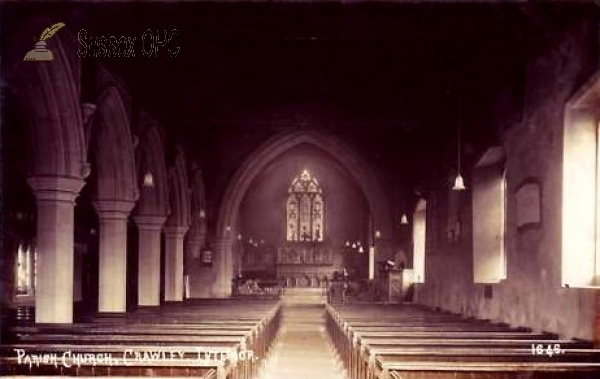 Crawley - St John's Church (Interior)