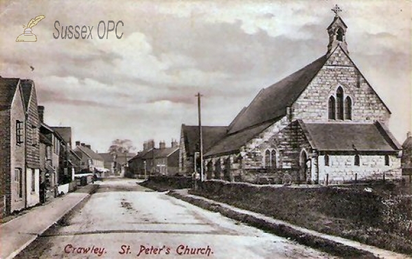 Crawley - St Peter's Church, West Green