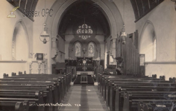 Lowfield Heath - St Michael & All Angels (Interior)