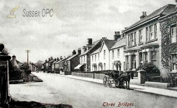 Image of Three Bridges - Street Scene