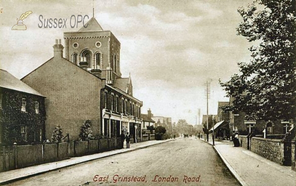 Image of East Grinstead - London Road & Catholic Church